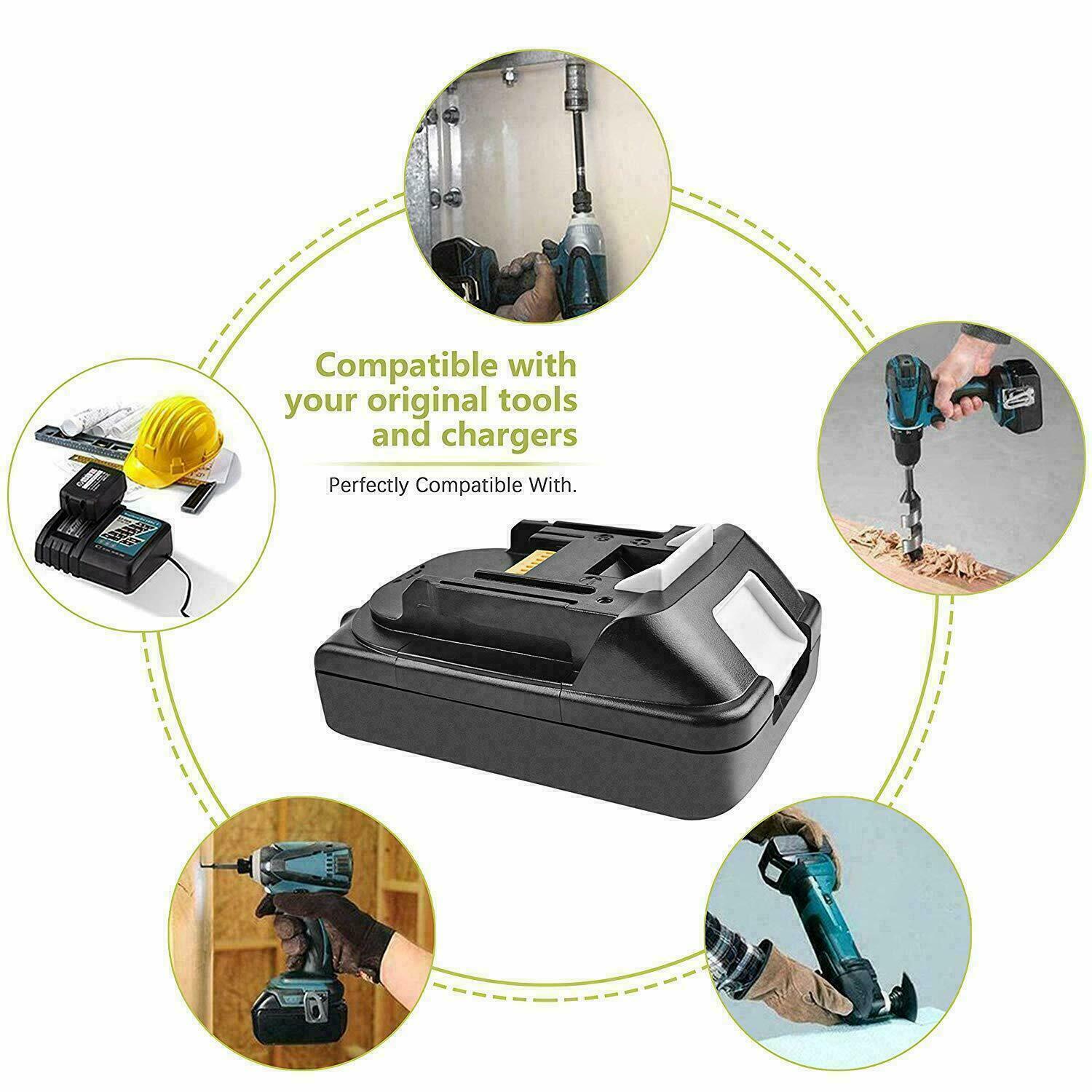 18V Battery for Makita BL1815 BDF452 BL1820B LXFD01 BTW450 BJR182 18V Battery for Makita BL1815 BDF452 BL1820B LXFD01 BTW450 BJR182